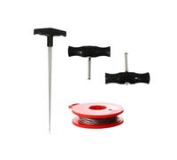 LCQSYE Bushing Tools Car Windshield Removal Tools Set Compact With Steel Wire Quality Comfortable Grip Automotive Universal Bush Removal Install Tool(4pcs -B)