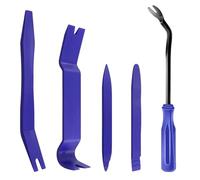 LCQSYE Bushing Tools Plastic Auto Dismantle Tools Kit Car Radio Door Clip Panel Trim Dash Audio Removal Installer Pry Refit Set Bush Removal Install Tool(Blue 5pcs)