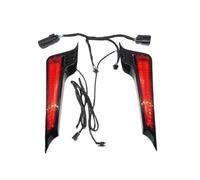 LCQSYE Motorcycle Brake Tail Light FIt For Harley Touring Road King Road Street Glide 14-UpMotorcycle Turn Signal Brake Lamp Running Brake Light(Filler Panel Light 1)