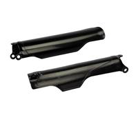 LCQSYE Motorcycle Fork Cover Gaiters Fork Protectors Fit For Honda CR125 CR250 CR500 CRF250 CRF450 CRF 250 450RL Motocross Dirt Bike Front Fork Guard Shock Slider Cover(Black)