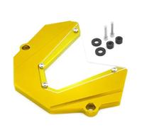 LCQSYE motorcycle protector silicone sticker Fit For Yamaha MT09 FZ09 Tracer900 2015-2020 MT 09 Front Sprocket Chain Cover Motorcycle Protection Guard Aluminum Motorcycle chain guard(Gold)