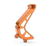 LCQSYE motorcycle protector silicone sticker Motorcycle Sprocket Cover Guard Case Saver Fit For KTM 390 DUKE 390 Adventure 2017-2023 2018 2019 2020 2021 2022 Motorcycle chain guard(Orange)