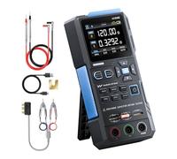 LCR Meter 2.8-inch LCD Digital Handheld 100Hz 120Hz 1KHz 10KHz 100KHz LCR Multimeter Tester, Dual Parameter Display, Sorting & Open/Short Calibration, Measures ESR/Q/D/θ/X