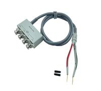 LCR Meter, Test LCR Instrument Cable Digital Bridge Clamp SMD Patch with Shielding Box Better Accuracy Wire Length 1m,Data Save(Paragraph B)