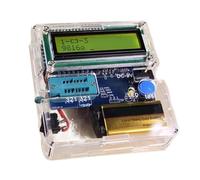 LCR meter, Transistor High Precision Capacitance LCR Meter DIY Kit with Full Color Graphic Display and Clear Readings(Transparent shell)