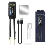 LCR-ST1 Capacitor Resistance Tester, Digital Capacitance Inductance Resistance Tester, LCR Tester Measuring Meter With Battery