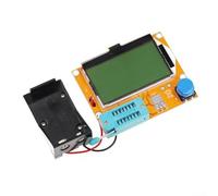 LCR-T4 Multifunctional Transistor Tester with 128x64 LCD, ESR Meter for Capacitor Inductor Diode MOSFET Thyristor Resistor Analysis, Auto Detection Component Analyzer Tool