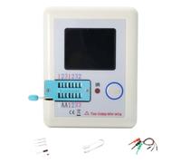 LCR TC1 Tester Transistor RUIZHI LCR-T7 Transistor Meter ESR Meter Multifunction Tester TFT LCR Transistor Tester Transistor Tester for Diode Triode Resistance Transistor