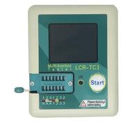 LCR-TC3 Transistor Tester, Zener Diode & Component Analyzer with 1.8" TFT Display, Auto Calibration, IR Decode, 180mAh Battery for Engineers