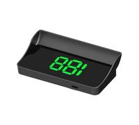 LCSMYSHE Car Head-up Display for Porsche 718 Boxster (982),Digital GPS Gauges Speedometer USB Interface Plug and Play Large font Colorful Display Screen Projector,MPH-Green