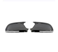 LCSMYSHE Car Wing Mirror Covers Caps for Audi A6 S6 4F C6 2008-2011,Side Rearview Cap Housing Wing Door Mirror Replacement Covers Mirror Guard Covers Replacement Parts,Black