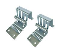 LCSVCCXA 2 Pieces Garage Door Roller Support Replacement Hinge Accessory Galvanized Easy to Install Suitable for Automatic Doors Anti, Inner Shaft