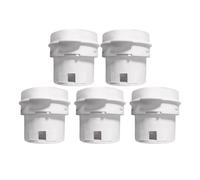 LCSVCCXA 5 Pieces Rice Cooker Exhaust Valve Universal Steam Valve Replacement Part Made of PP Function Simple Installation Suitable for The Cook, Multi, M