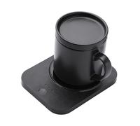 LCSVCCXA 55°C Cordless Coffee Cup Warmer with Electric Tray, Temperature Control, for Restaurants, Travel, And Home, black