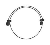 LCSVCCXA Adjustable Crop Tuck Band Elastic Belt Women's Slim Tuck Tool Stable Polyester Suitable for Daily Use Sports College, Black, 120cm