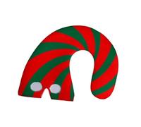 LCSVCCXA Candy Cane Christmas Hat Cosplay Prop Gift Headwear Xmas Cap Hat for New Year The, Red Green