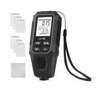 LCSVCCXA Digital Paint Thickness Measuring Device, Portable Automatic Gauge for Coating Thickness, Digital Tester for Industrial Precision, Black
