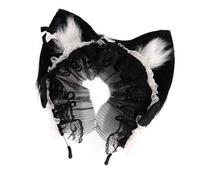 LCSVCCXA Hairhoop Cat Ear Photo Props for Women Girl Fashion Hairband, Black