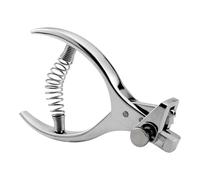 LCSVCCXA Notching Pliers, Hole Punch, Sewing Pliers, Sewing Pliers, Spring Loaded, for DIY Photo Cardboard Tags, 3mm