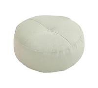LCSVCCXA Round Floor Cushion, Meditation Cushion, Seating Cushion for Sitting on The Floor, White