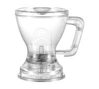 LCSVCCXA Slow Brew Coffee, Lightweight Cup, Ideal for Beginners, Premium Polycarbonate Accessory for Home, Hiking And, White