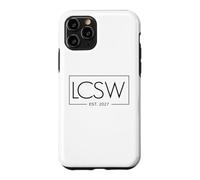 LCSW Est 2027 Graduation Licensed Clinical Social Worker Case for iPhone 11 Pro