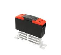 LCTC 10A 25A 40A DIN Rail Solid State Relay Single Phase SSR With Heatsink DC Control AC/AC Control AC/DC Control DC 1Pcs(DC Control AC,10A)