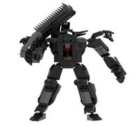 LCTM Building Blocks Figures Toy Toilet Titan Cameraman Speakerman Clock TV Man Game Upgraded Action Mutant Model Funny Ideas Collectible Birthday Gift Skibidi Buildable Brick Adults H