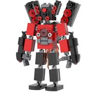 LCTM Building Blocks Figures Toy Toilet Titan Cameraman Speakerman Clock TV Man Game Upgraded Action Mutant Model Funny Ideas Collectible Birthday Gift Skibidi Buildable Brick Adults Kids D