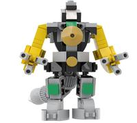 LCTM Samurai Mech Building Block Sets Set For Adultscreative Stem Robots Toy Hero Knight Model Kittitan Game Creative Toys Gift Boysdouble Swords WeaponSetscreative A