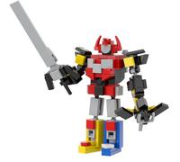 LCTM Samurai Mech Building Block Sets Set For Adultscreative Stem Robots Toy Hero Knight Model Kittitan Game Creative Toys Gift Boysdouble Swords WeaponSetscreative B