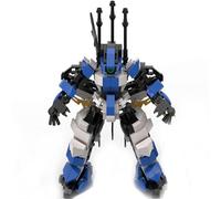 LCTM Samurai Mech Building Block Sets Set For Adultscreative Stem Robots Toy Hero Knight Model Kittitan Game Creative Toys Gift Boysdouble Swords WeaponSetscreative B