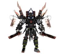 LCTM Skibidi Toilet Titan Building Blocks Toy Cameraman Speakerman Clock TV Man Monitor Action Figure Model Horror Game Multiverse Upgraded Adults Kids Fans Collectible Animation Birthday Gift C