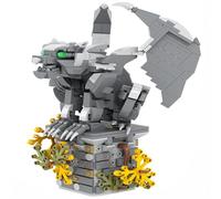 LCTM Terror Monster Building BlocksAdults Horror Kit Compatible Withfor Cool Halloween Toy Boys Years Drive Toys Kids & Perfect Fans Gothic Room Decor A