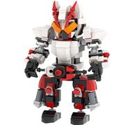 LCTM Titan Tribe Warrior Robot Transformation Block Set Adult City Warrior Justice Hero Soldier Mech Model Set Cool Creative Robot Toy Gift for Youth and Children Boys Toys A
