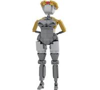 LCTM Titan Tribe Warrior Robot Transformation Block Set Adult City Warrior Justice Hero Soldier Mech Model Set Cool Creative Robot Toy Gift for Youth and Children Boys Toys A