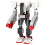 LCTM Titan Tribe Warrior Robot Transformation Block Set Adult City Warrior Justice Hero Soldier Mech Model Set Cool Creative Robot Toy Gift for Youth and Children Boys Toys A