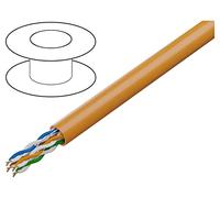 LCU5-10CC-0305-O Leads U/UTP 4x2x24AWG Wire CCA PVC Orange 305m CPR: Fca LA