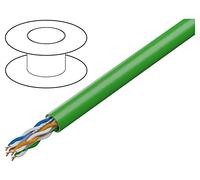 LCU6-10CC-0305-G Leads U/UTP 4x2x23AWG Wire CCA PVC Green 305m CPR: Fca LANB