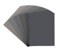 LCubro 25PCS Sandpaper, Wet Dry Sandpaper, High Grit 1000 2000 3000 5000 7000 Sandpaper Sheets Assortment for Wood Metal Polishing Automotive Sanding, 9 x 11 inches