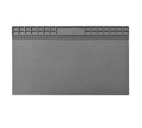 LCUHAVA Soldering Mat Antistatic Repair Mat Antistatic Mat for Computer 60 x 35 cm Work Mat Silicone Mat Soldering Mat 500°C Heat Resistant for Electronics, Soldering, Phone, iPad, Watches