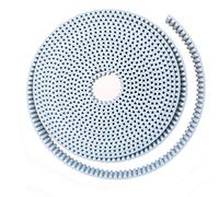 Lcuihong-Belt timing 10 Meters, HTD3M Timing Belt, Width 15/30mm, Pitch 3mm, Color White, PU Polyurethane With Steel Core, HTD3M Open Ended Belt Durable Materials (Width : Width 15mm)