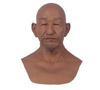 LCUPPON Real Silicone Mask for Men 100% Silicone Face Mask Male | Use for drag queen,transgender,crossdressers,cosplay,halloween, 100% silicone face mask male