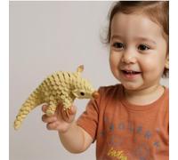 LCUQOTI 3D Pangolin Figurine, 3D Printed Animals, Articulated Pangolin Toy, Desktop Animal Model,Home Office Decor,Gift for Boys and Girls, Gifts for Kids and Adult