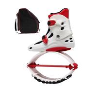 LCUVIMPEX Kangaroo Bounce Shoes Kangaroo Jump Shoes with Storage Backpack, Adjustable Elastic, White, Sizes L XL XXL(XL)