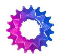 LCUVIMPEX Single Speed Bicycle Freewheel, Single Speed Freewheel 13T-21T MTB Cassette Cog Multicolor For 8/9/10 Speed Chain(Color,20T)