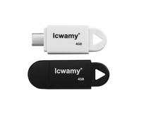 lcwamy Type C 4GB USB Stick 2 Pack Type C USB Flash Drive USB C Stick 2 Pack USB C Flash Drive USB Type C Memory Stick Pack