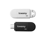 lcwamy Type C 8GB USB Stick 2 Pack Type C USB Flash Drive USB C Stick 2 Pack USB C Flash Drive USB Type C 8GB Memory Stick Pack