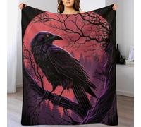 LCWWW Viking Myth Blanket, Fluffy Super Warm & Soft Throw, As Sofa Cushion Bedspread Or Living Room Blankets 180×200cm