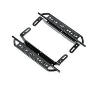 LCX 1/10th RC Crawler Car Aluminum Alloy Rail Steel Side Step Running Board Rock Slider for Traxxas TRX4 TRX-4, Upgrades Parts Accessories